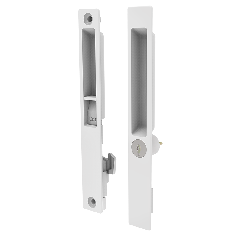 Aluminium door handle fitting