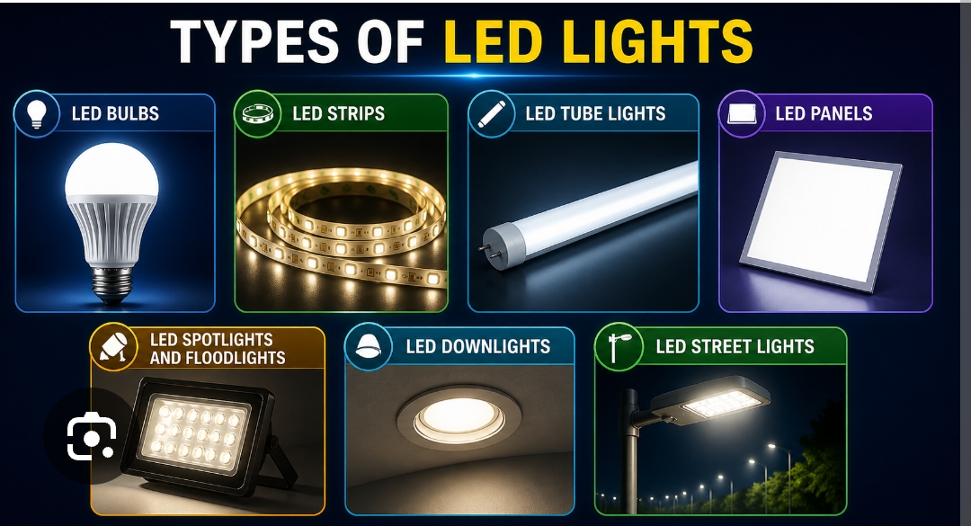 LED lighting product types
